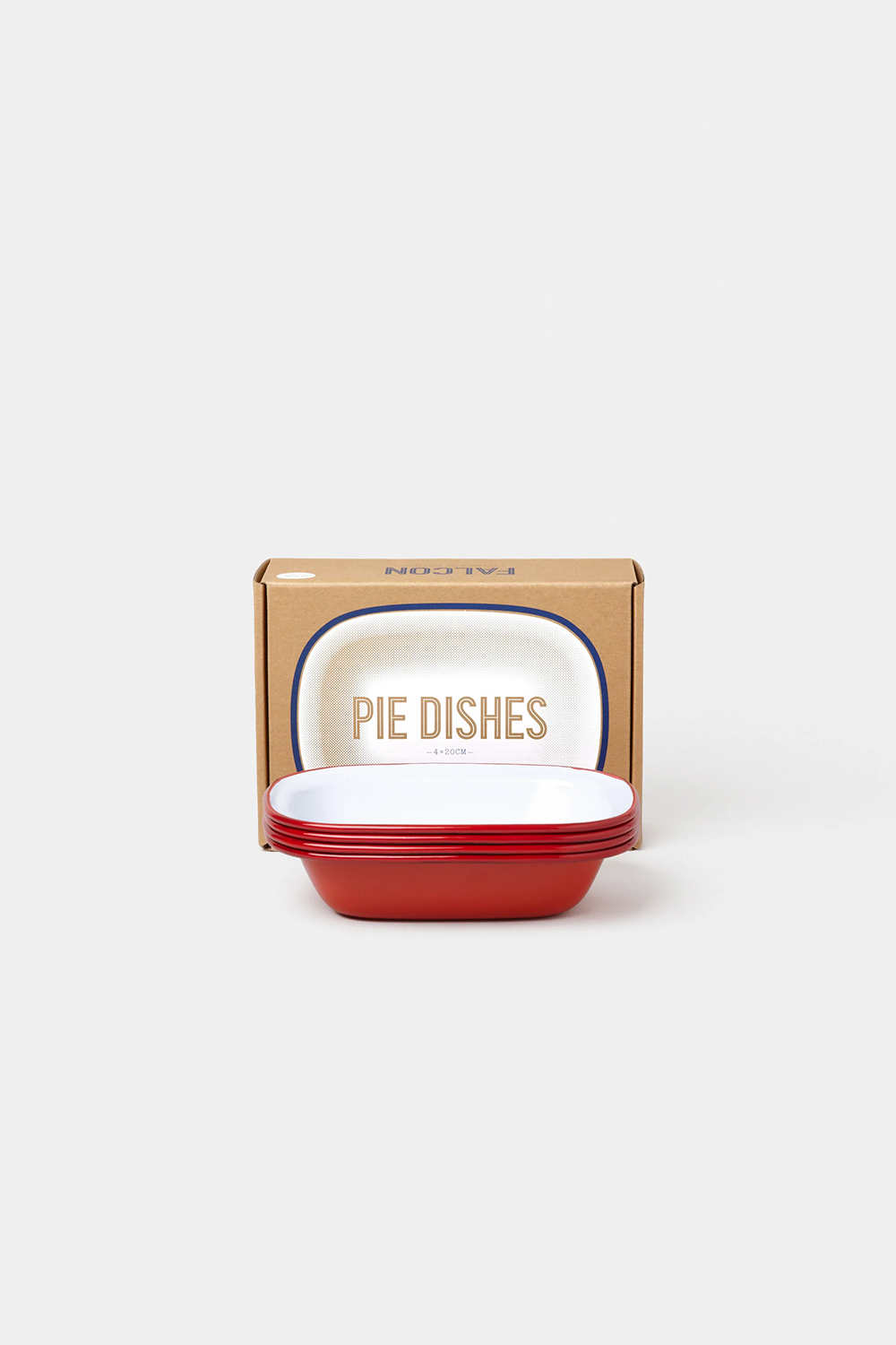Pie dish red